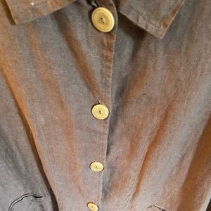 Flax button down Jacket